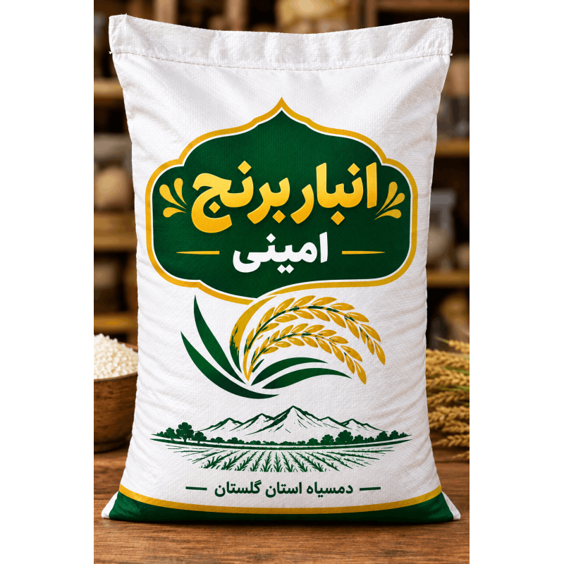 خرید برنج دمسیاه از زمین کشاورزی شمال با ارسال رایگان